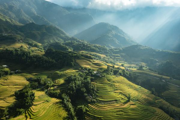 Khung cảnh hùng vĩ tại Sapa