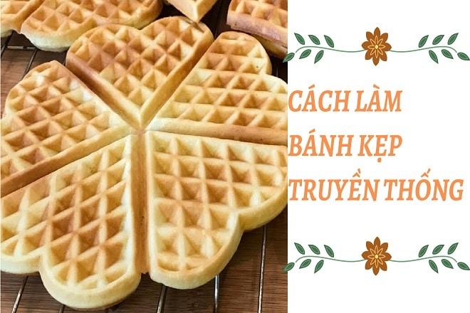 cách làm bánh kẹp trái tim