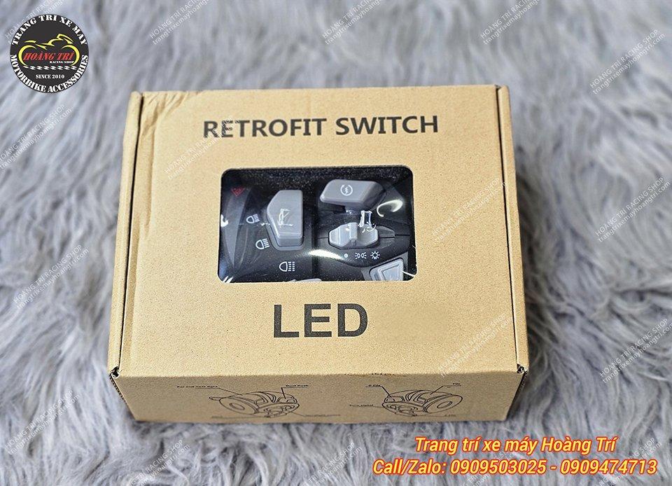 Full box cùm công tắc Light mẫu mới 2024