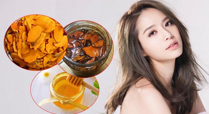 Tác dụng nghệ tươi ngâm mật ong trong làm đẹp