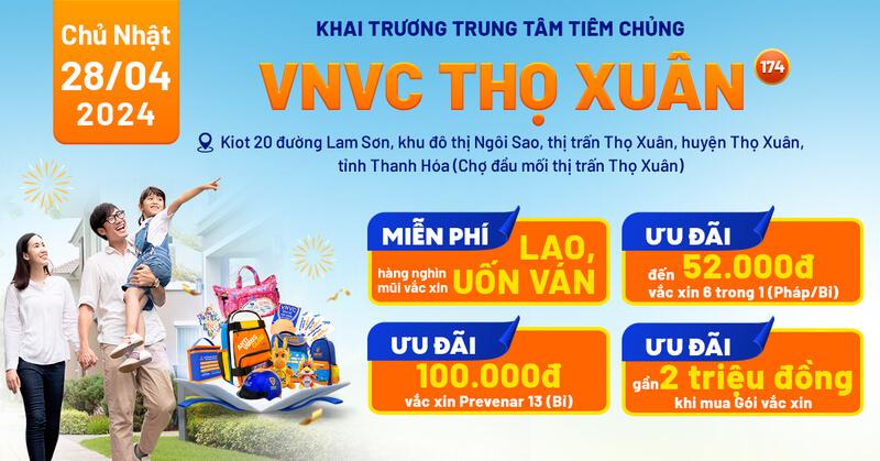 khai trương vnvc thọ xuân