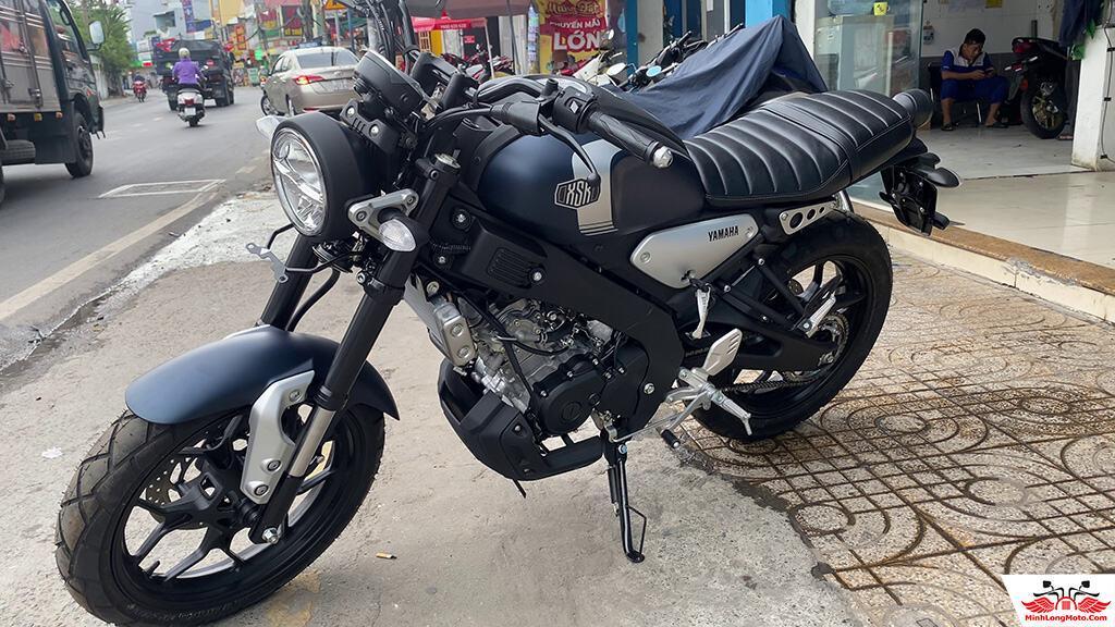 Yamaha XSR 155 sở hữu thiết kế cổ điển hầm hố