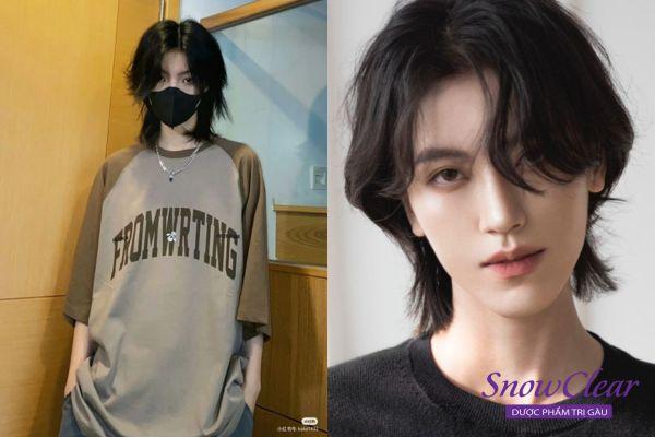 Tóc sói hoang hư hỏng là sự kết hợp giữa mulllet và Shag hair