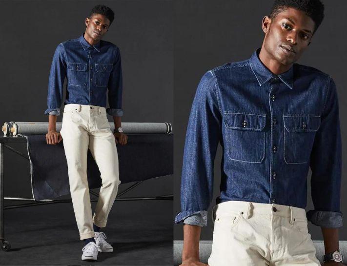 Quần jeans trắng nam được nhiều người yêu thích