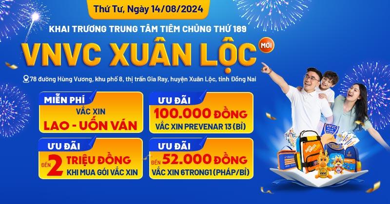 khai trương vnvc xuân lộc